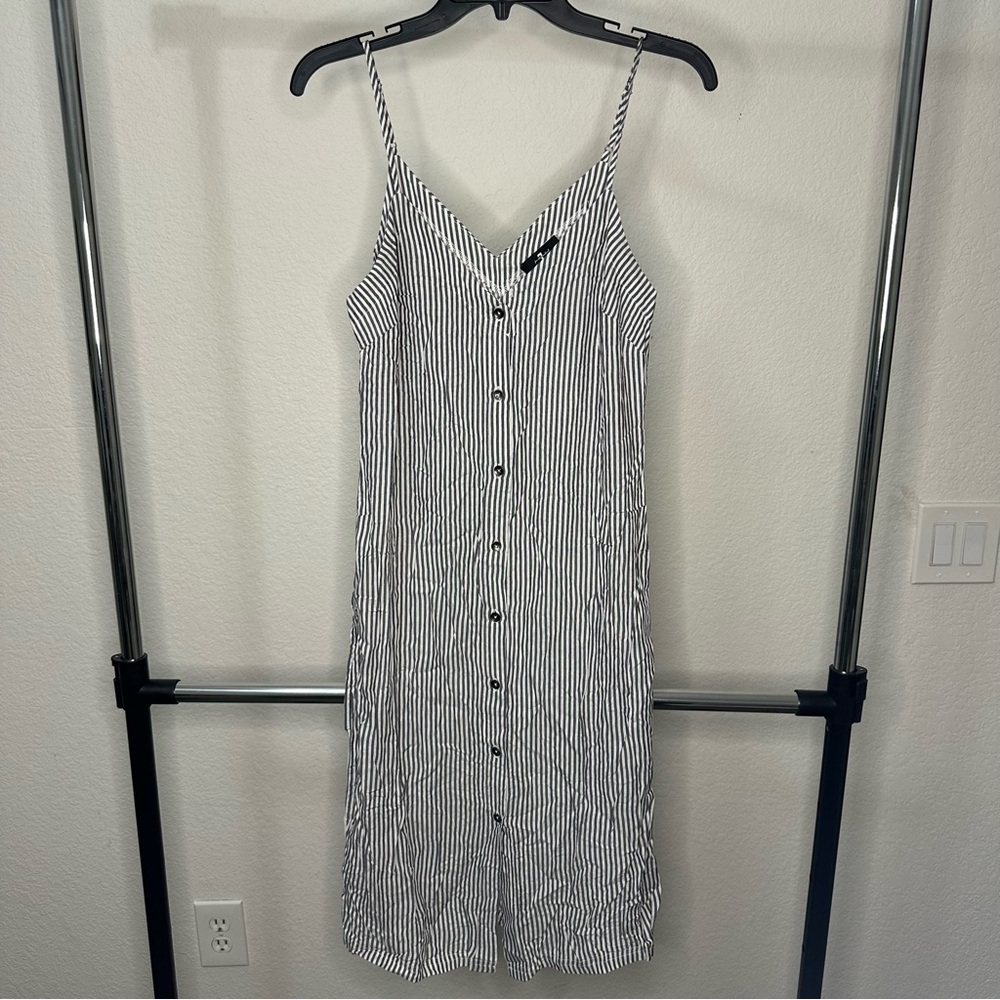 7 For All Mankind Midi Button Up dress size Small